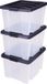 IRIS OHYAMA Handybox Opbergbox - 3 x 30 Liter - Kunststof