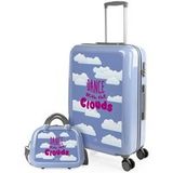 Middelgrote SKPAT Valise Moyenne - Valise Rigide. Valise a Roulette. Valise Soute Avion - Valise De Voyage Résistante en Polycarbonate - Valise Ultra Légère, Cadenas à Combinaison