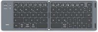 Hama Travel 450 QWERTZ Duits Bluetooth Zwart, Donkergrijs