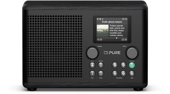 Pure Classic H4i Internetradio Zwart