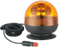 JBM Tools Lage knipperende baken 12v met sigarettenaanstekerplug
