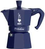Bialetti 0005411 handmatig koffiezetapparaat Moka Express 40ml (1 kops) Blauw