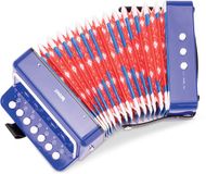 New Woet® Speelgoed Accordeon voor Kinderen - Blauw