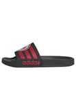 adidas Adilette Shower Frankfurt Sandal, Core Black/Sge Red/Sge Red, 39 EU