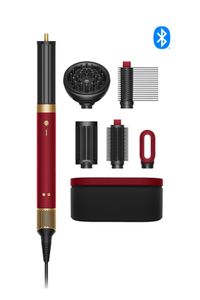 Dyson Airwrap Co-anda 2x Curly + Coily - Red Velvet/Goud
