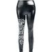Black Blood by Gothicana Gothicana Black Blood - Bloodsworn to Tepes Wet Look Leggings - S tot XXL - voor Vrouwen - zwart