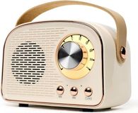 Enceinte Bluetooth USB rétro, radio, style vintage, USB, portable, années 60-70