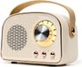 Enceinte Bluetooth USB rétro, radio, style vintage, USB, portable, années 60-70