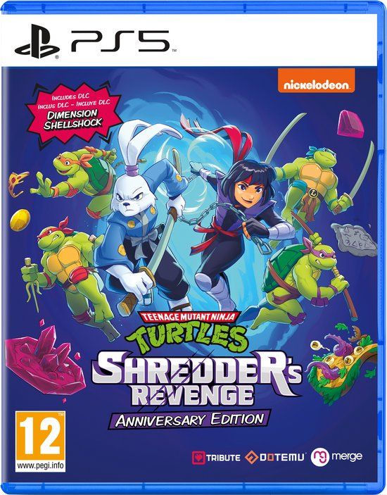 Teenage Mutant Ninja Turtles: Shredder's Revenge - Anniversary Edition - PlayStation 5
