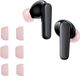 kwmobile 6x coque pour écouteurs intra-auriculaires compatible avec Anker Soundcore P20i - Embouts de remplacement en silicone vieux rose - 3 tailles