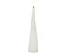 Countryfield LED kegelkaars speelgoed rustiek wit 25cm decoratief