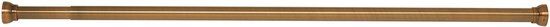 Spirella Tringle de rideau de douche - Extensible - Or - Aluminium - 125-220 cm