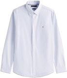 Tommy Hilfiger Heritage Oxford Stri Shirt, 0G0 - Lichtblauw - L