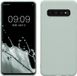 kwmobile telefoonhoesje geschikt voor Samsung Galaxy S10 - Back cover in cool mint