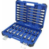 BRILLIANT TOOLS 30-delige Schroevendraaier doppenset 1/2" staal