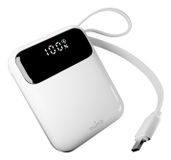 PURO PUFCBB10C2CHDWHI Powerbank Lithium-Polymère (LiPo) 10000 mAh Blanc
