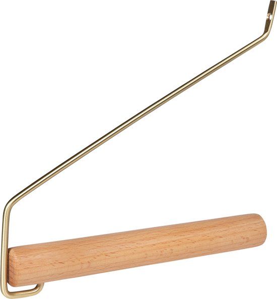 QUVIO Kledinghanger / Kledinghaak - Hout en staal
