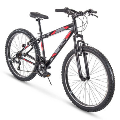 Huffy Tekton 27,5 inch fiets, zwart