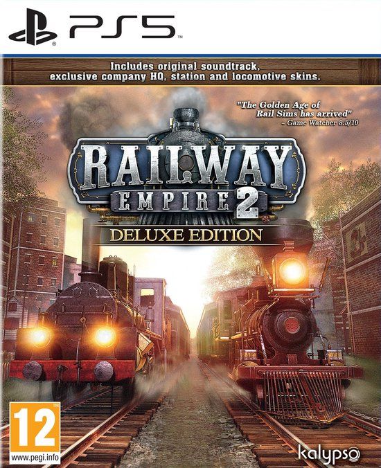 Kalypso Media Kalypso Railway Empire 2 - Deluxe Edition PlayStation 5