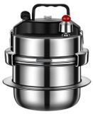 Autocuiseur Mini-autocuiseur 1,6 litre Acier inoxydable 304 Portable Adapté au camping Cuisson rapide