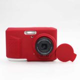 Foto de Vakman LISM Siliconen beschermhoes Geschikt voor Kodak FZ45 camera, FZ45 cameratas met beschermriem, zachte buitenkant, kras- en schokbestendig, digitaal accessoire - rood