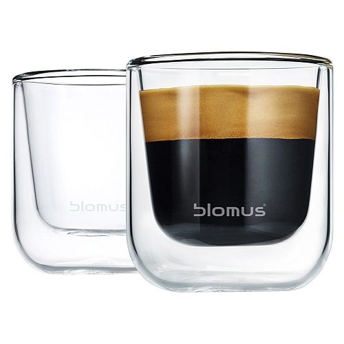 Blomus Nero Espressoglazen - Set van 2 - Transparant