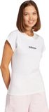 Adidas Sportswear Essentials Linear Katoenen T-Shirt - Dames - Wit