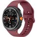 Samsung Bracelet silicone Samsung Galaxy Watch 8 Classic (bordeaux)