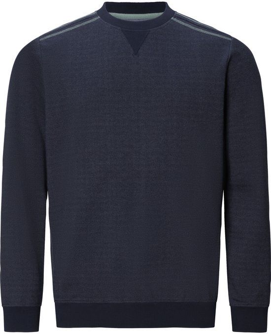 Babista heren Sweatshirt - 68/70 - donkerblauw - Katoen/Polyester - Loose Fit