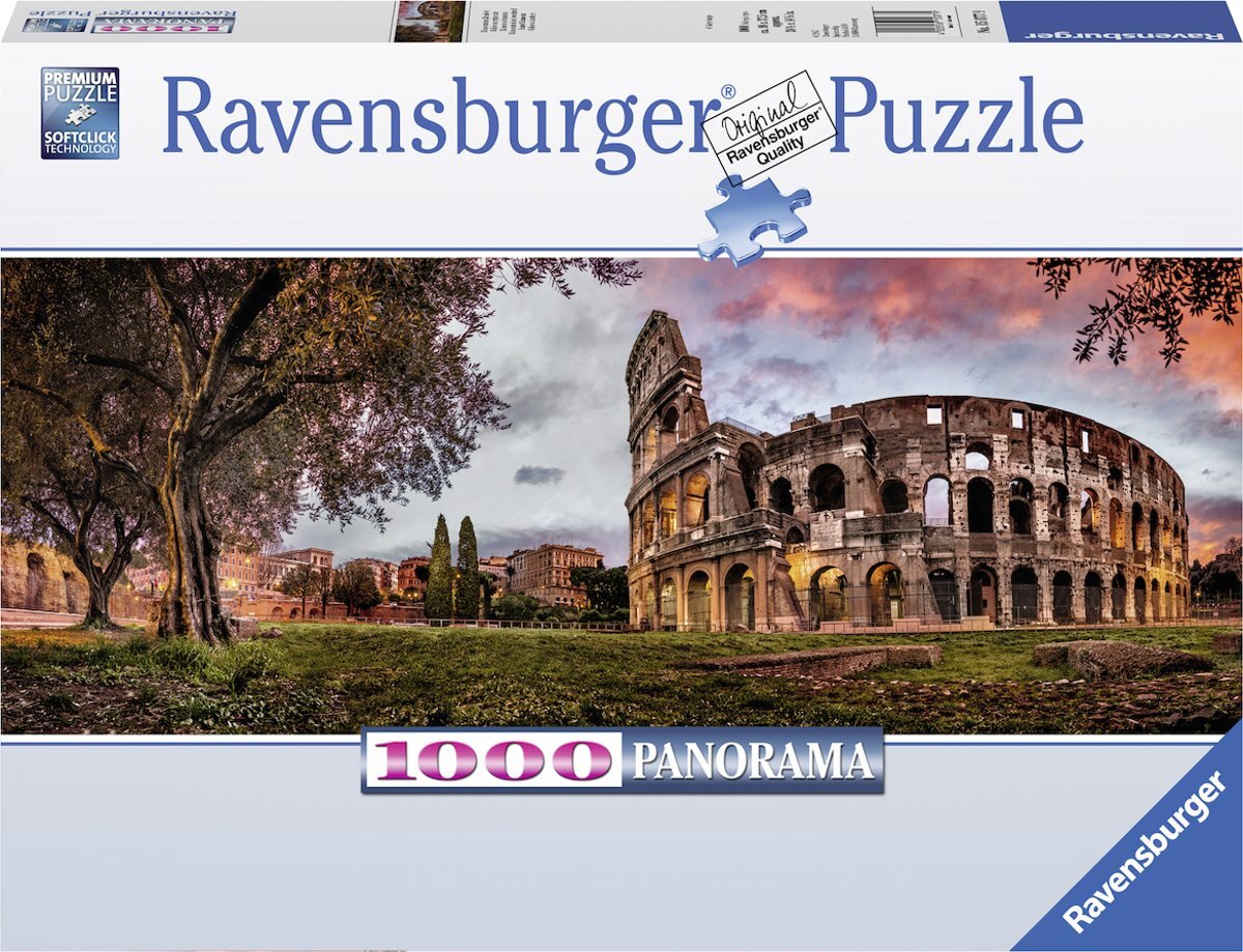 Ravensburger Colosseum in het avondrood