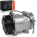 Volvo Compresseur de climatisation - 24V - R134a - Poulie de courroie d'entraînement Ø132 mm, 8 rainures - OEM 8113628 11104251