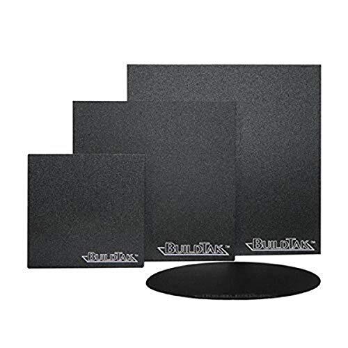 BuildTak BuildTak BT10X10-3PK Printoppervlak voor 3D-modeldruk, vierkant, 25,4 x 25,4 cm, zwart, 3 stuks