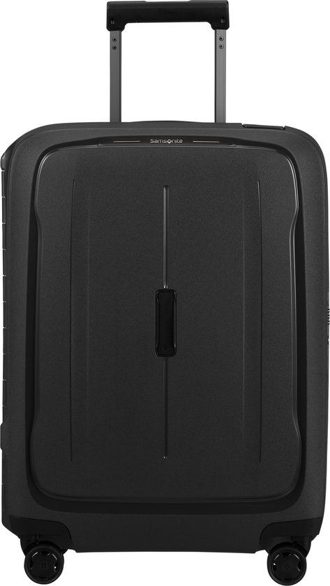 Samsonite Essens Spinner 55 cm Handbagage - Graphite - Hardcase - 4 Wielen - TSA Slot
