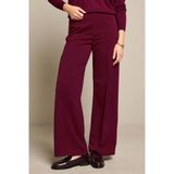 LOLALIZA straight leg broek - donkerrood