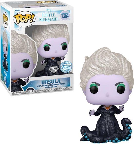 Funko Pop! Disney The Little Mermaid (2023) - Ursula Diamond Glitter #1364 Diamond Collection Exclusive
