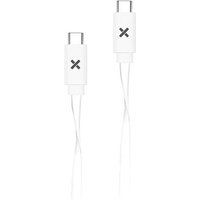 Wefix USB-Type C naar USB Type C platte kabel 1 m Wit