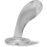 Crystal Vibromasseur anal Stimulateur de prostate à ventouse Fuzzy