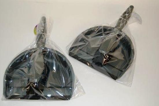 Huishoudkado.nl Stoffer en Blik - Set van 2 stuks - met opschep rand