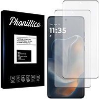 Phonillico® Gehard glas voor Motorola Edge 60/Edge 60s/Edge 60 Pro/Edge 60 Fusion [2-pack]