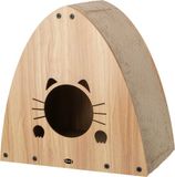 Krabhuis, Trixie Krabhuis MDF Lichtbruin 48x28x48 cm