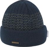 Hatland Wogan No Wind Beanie Heren Donkerblauw One Size