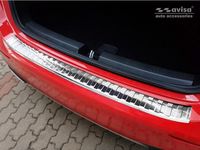 RVS Avisa RVS Achterbumperprotector passend voor Mercedes A-Klasse W177 2018- 'Ribs' zilver