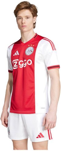 Adidas Ajax Amsterdam 25/26 Thuis T-shirt Met Korte Mouwen Rood S Man