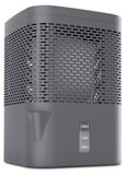 AirOne Granulaat déshumidificateur d'air pour pièces jusqu'à 23m² : Gris titane