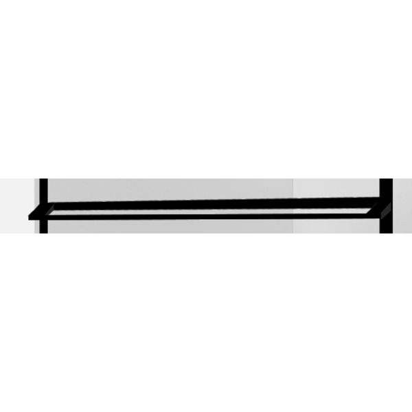 Best Design Noire Handdoekbeugel tbv. inloopdouche 1200 mm - Zwart