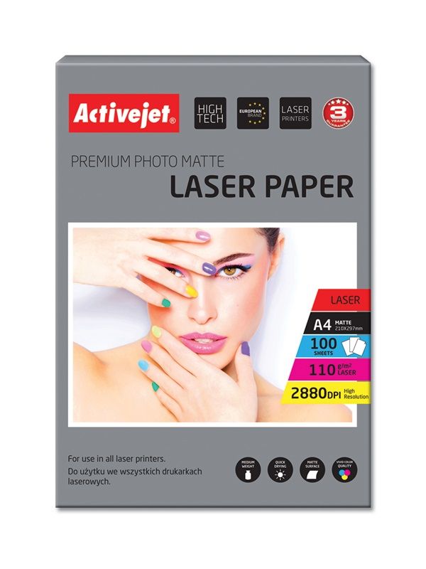 ActiveJet AP4-110M100L mat papier (A4; 100 vel)