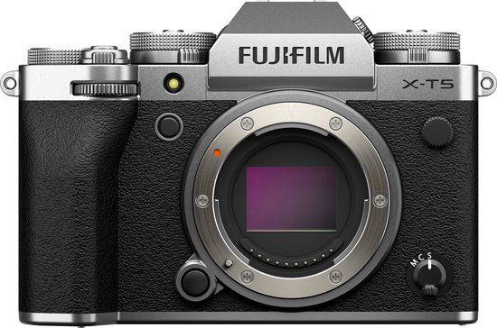 Fujifilm X-T5 systeemcamera Body Zilver - 4547410553086