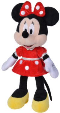 simba Disney MM Re fresh Kern knuffel Minnie 35 cm, rood