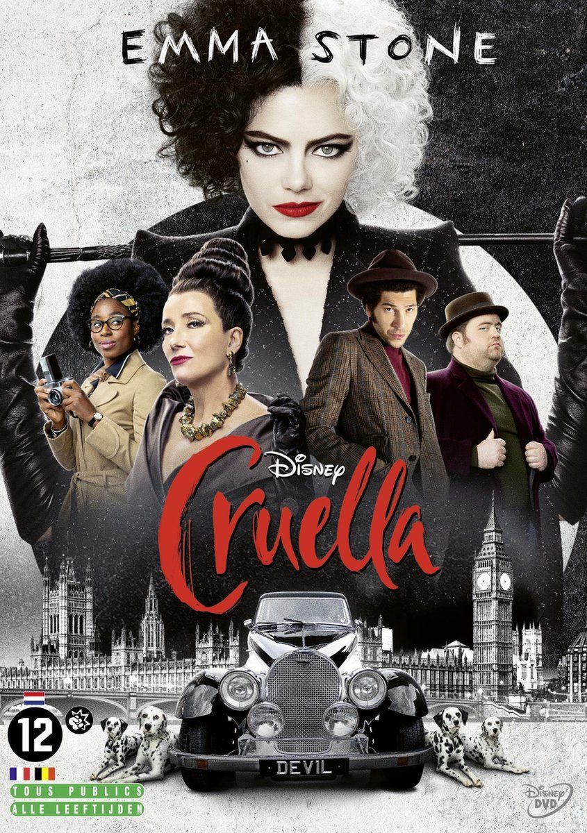 Disney Movies Cruella - DVD