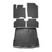 OMAC 2631YPS1-484 Ensemble de tapis de sol Caoutchouc, noir
